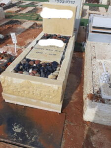 הצבת מצבה לאחר קבורה